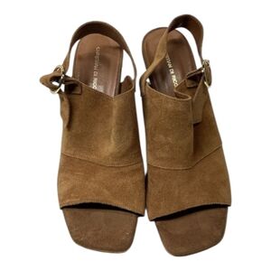 Christian Di Riccio Brown Suede Women's‎ Sandals